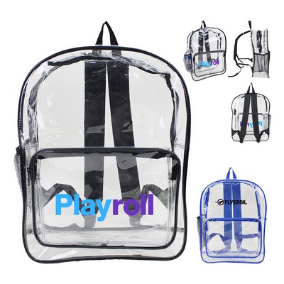 17" Clear Security Backpack