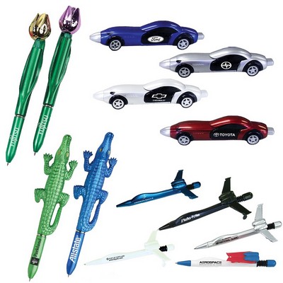 Custom And Unique Fun Ballpoint Pens - Novelty Pens